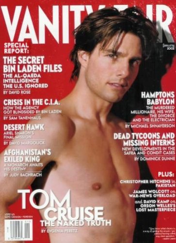 Vanity Fair - January 2002: Tom Cruise by Herb Ritts, the Olsen Twins, and More (Single Issue Magazine)