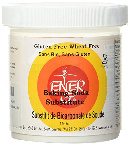 Book Cover Aluminum-Free Baking Soda Substitute by Ener-G | Gluten Free, Vegan, Nut Free, Non-GMO, Kosher | 5.3 oz Package