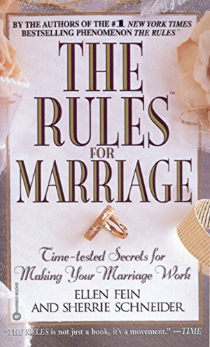Book Cover The Rules(TM) for Marriage: Time-tested Secrets for Making Your Marriage Work