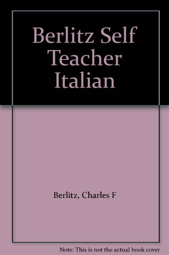 Berlitz Self Teacher Italian