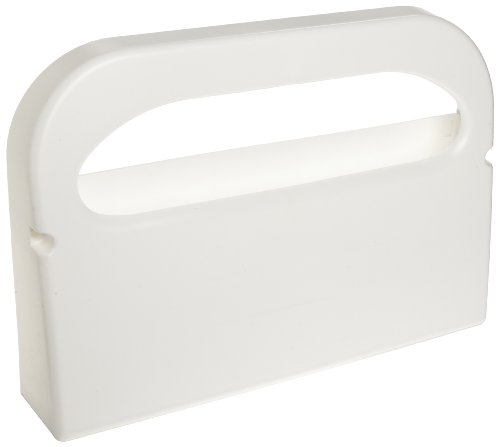 Book Cover Hospeco HG-1-2Health Gards Half-Fold Plastic Wall Mounted Toilet Seat Cover Dispenser, White