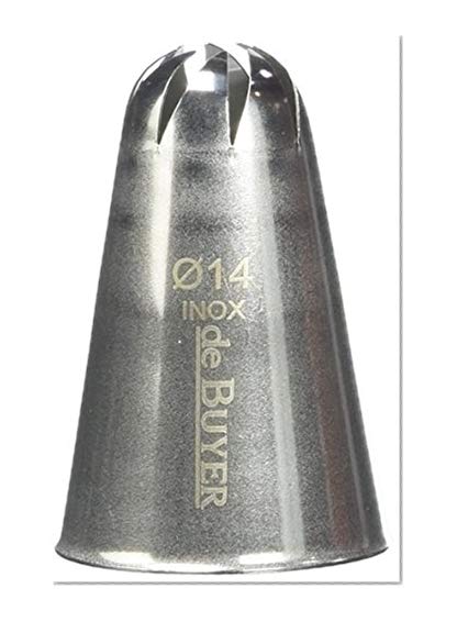 de Buyer 2129.14N Douille à Rose Inox Diamètre 14 mm