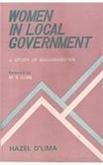 WOMEN IN LOCAL GOVERNMENT, a study of Maharashtra.