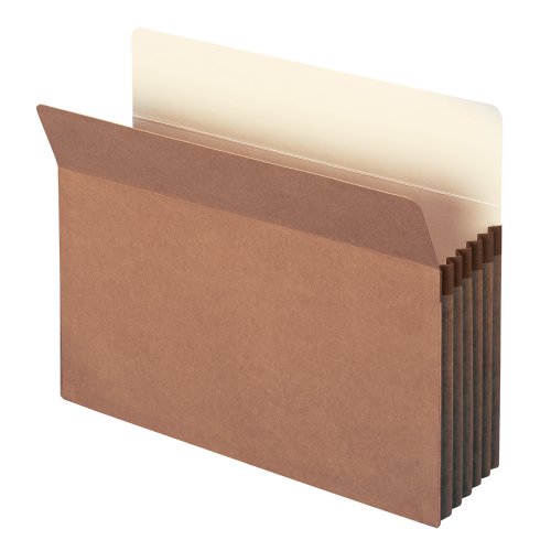 Book Cover Smead File Pocket, Straight-Cut Tab, 5-1/4