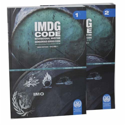 IMO International Maritime Dangerous Goods Code (Amendment 34-08 2008-2010., 2 book Set (Vol. 1 & 2))