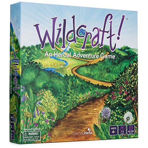 Book Cover Family Board Game â€“ Wildcraft! An Herbal Adventure Game for Kids Ages 4-8 and Up â€“ a Fun, Cooperative & Educational Board Game that Teaches 25 Medicinal Plants and Problem Solving Skills!