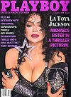 Playboy Magazine March 1989 - La Toya ( Latoya ) Jackson Cover - Tom Hanks - Pamela Des Barres -
