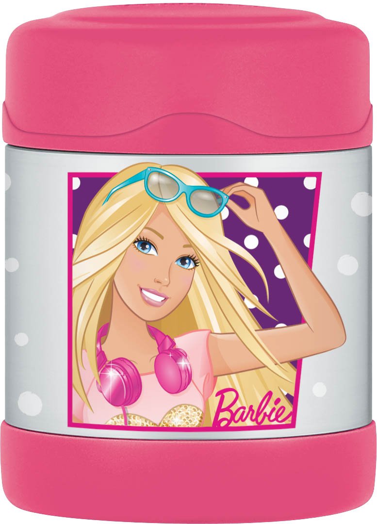 Book Cover Thermos Funtainer 10 Ounce Food Jar, Barbie