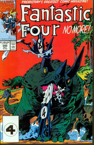 Fantastic Four #345 The Mesozoic Mambo!