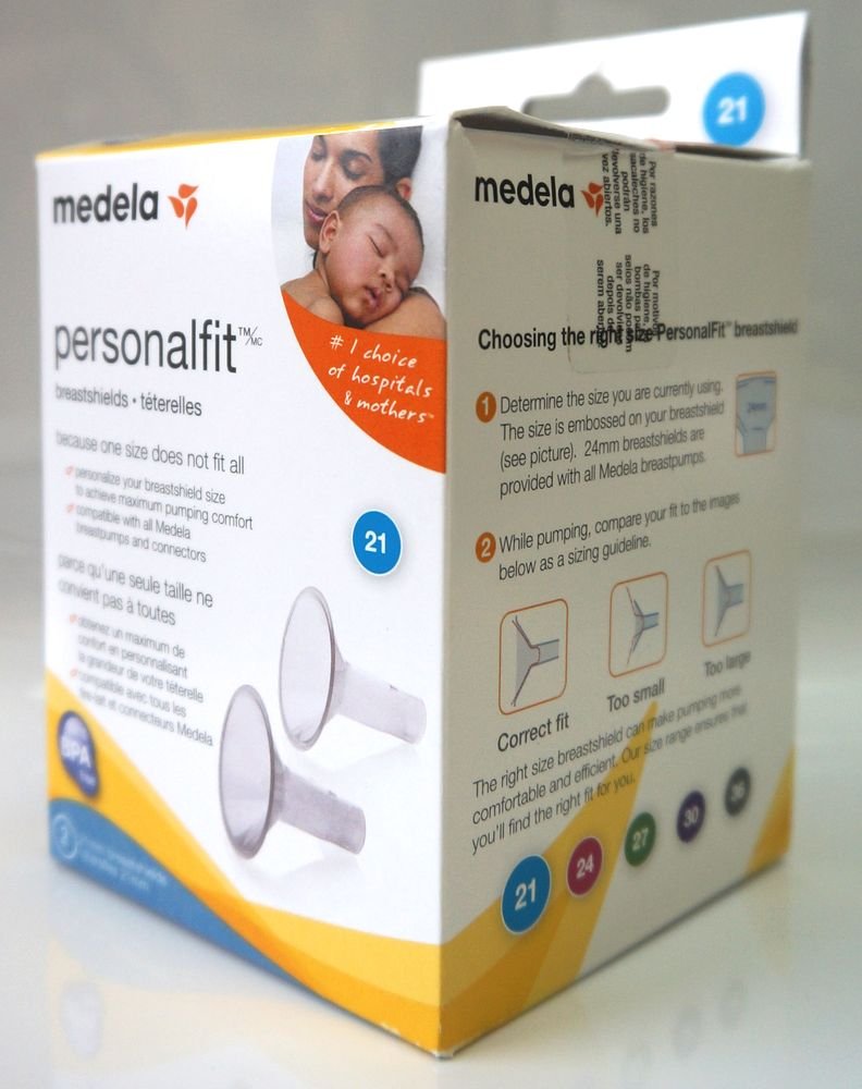 Book Cover Medela Personalfit Breastshield Size Small 21 mm 2-pack