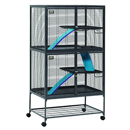 MidWest Deluxe Critter Nation Double Unit Small Animal Cage (Model 162)