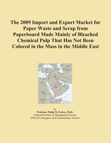 The 2009 Import and Export Market for Paper Waste and Scrap from Paperboard Made Mainly of Bleached Chemical Pulp That Has Not Been Colored in the Mass in the Middle East