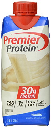 Premier Nutrition High Protein Shake, Vanilla,  11 oz.,18 Count