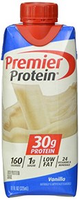 Premier Nutrition High Protein Shake, Vanilla,  11 oz.,18 Count