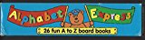 Alphabet Express 26 fun A to Z Board Books Great Learning Tool