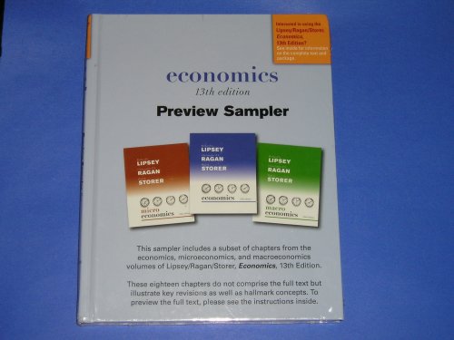 Economics 13th Edition Preview Sampler