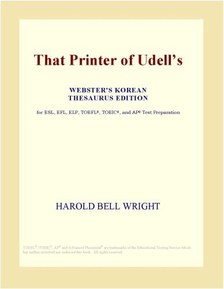 That Printer of Udell's (Webster's Korean Thesaurus Edition)