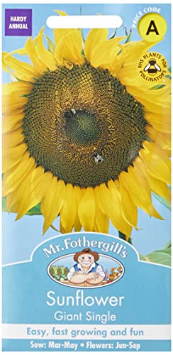 ZAAPTOL Mr Fothergill's 16054 Flower Seeds, Sunflower Giant Single