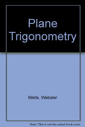 Plane Trigonometry