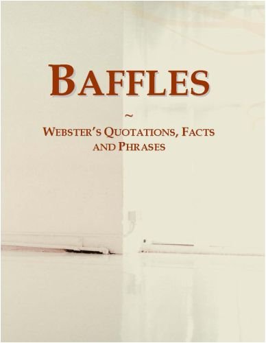 Baffles: Webster's Quotations, Facts and Phrases