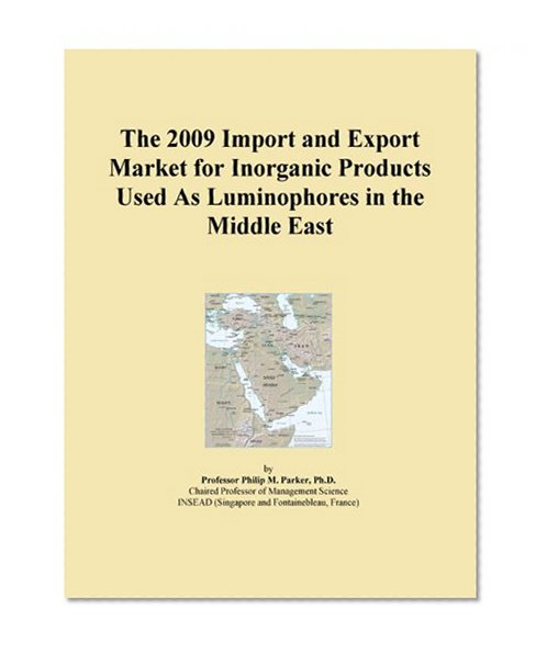 The 2009 Import and Export Market for Inorganic Products Used As Luminophores in the Middle East