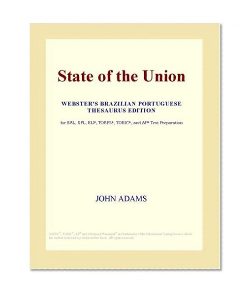 State of the Union (Webster's Brazilian Portuguese Thesaurus Edition)