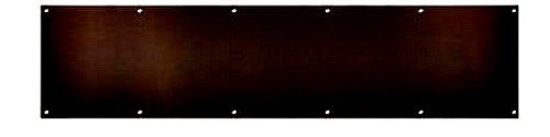 Classic Bronze Kick Plate : 8" x 30"    :     52-0189