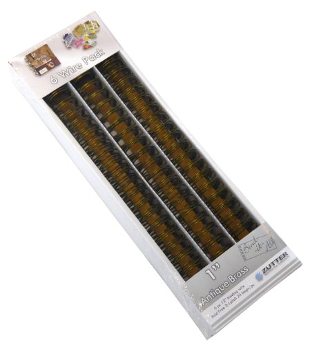 Zutter Owire 1-Inch, 6-Piece, Antique Brass