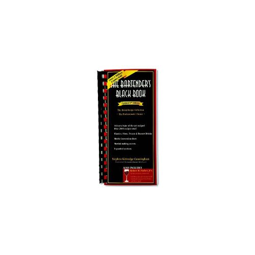 Franmara 6140 9th Edition "The Bartender's Black Book"