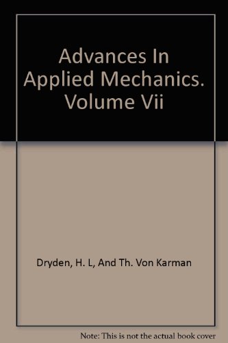 ADVANCES IN APPLIED MECHANICS: VOLUME VII.