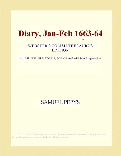 Diary, Jan-Feb 1663-64 (Webster's Polish Thesaurus Edition)