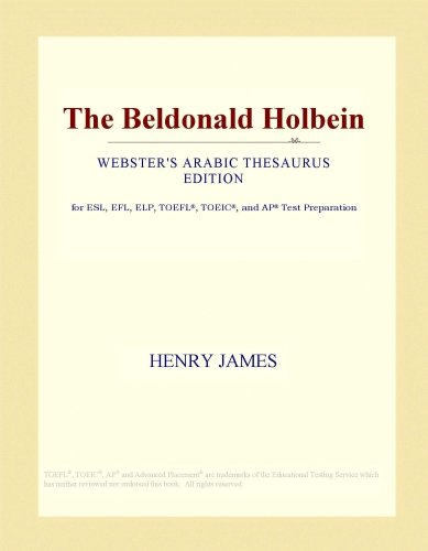 The Beldonald Holbein (Webster's Arabic Thesaurus Edition)