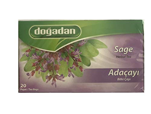 Book Cover Dogadan Sage Herbal Tea, Adafcayi Biki Ccayn 20 Tea Bags