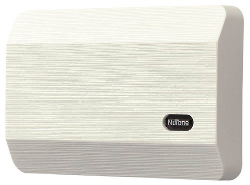 Book Cover Broan-NuTone LA11BG Wired Doorbell Kit, Decorative Two-Note Door Chime for Home, 2.38