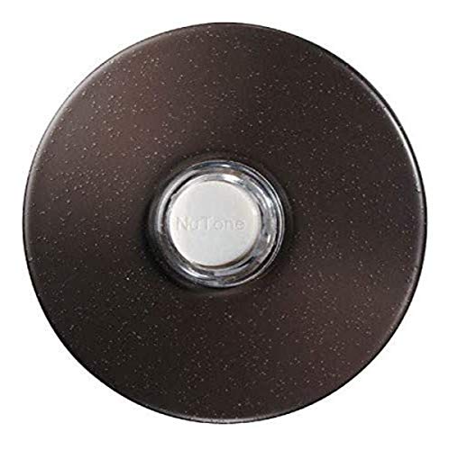 Book Cover Broan-NuTone PB41LBR Oil-Rubbed Bronze Lighted Round Stucco Pushbutton