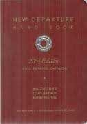 New Departure Handbook (Hand Book) Ball Bearing Catalog Volume I: Dimensions, Load Ratings, Mounting Fits