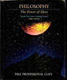 Philosophy the Power of Ideas Third Edition