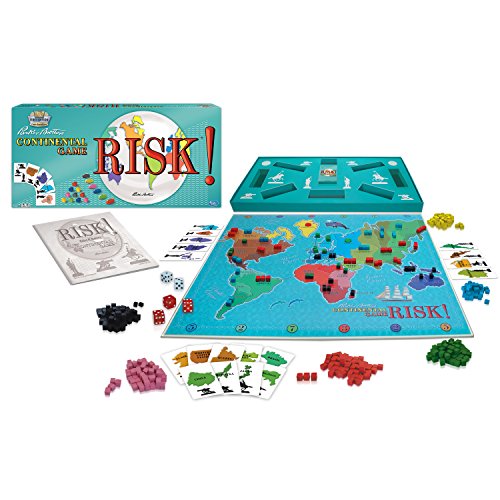 Book Cover Winning Moves Games Risk 1959