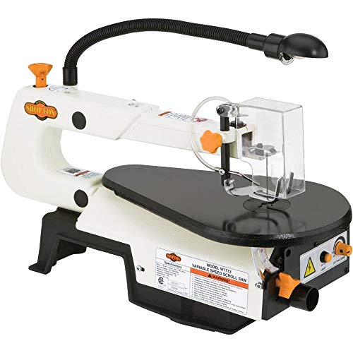 Book Cover Shop Fox W1713 16-Inch Variable Speed Scroll Saw