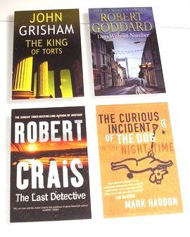 THE KING OF TORTS, DAYS WITHOUT NUMBER. THE LAST DETECTIVE, THE CURIOUS INCIDENT OF THE DOG IN THE NIGHT TIME. (READER'S DIGEST)