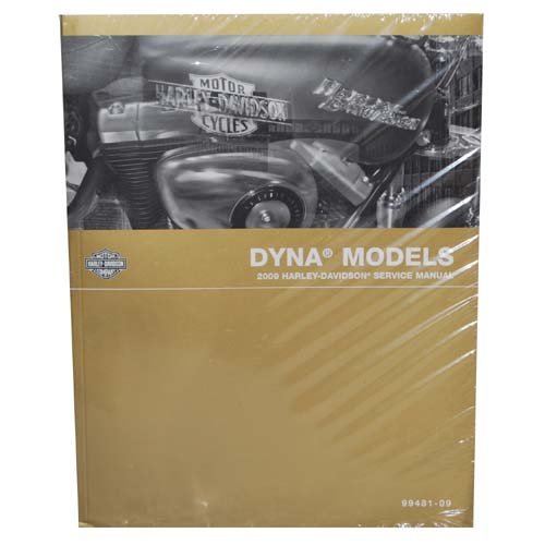 Dyna Models - 2009 Harley-Davidson Service Manual (Product ID# 99481-09)