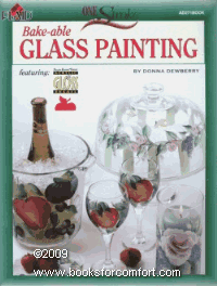 One Stroke Bake-able Glass Painting AD271Book