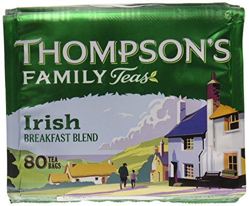 Book Cover Thompson's Punjana Irish Breakfast 80 teabags (8.82oz) x 1 pack