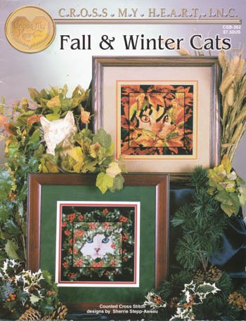 Fall & Winter Cats - Cross Stitch Charts