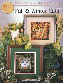 Fall & Winter Cats - Cross Stitch Charts