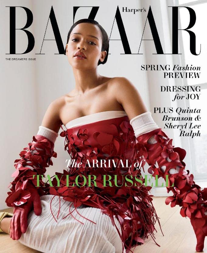 Book Cover Harper's Bazaar Print Magazine