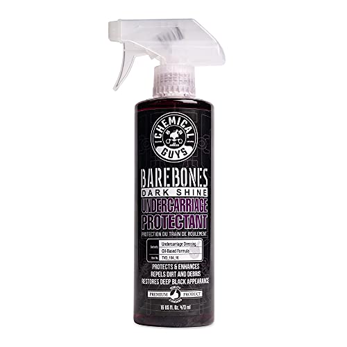 Book Cover Chemical Guys TVD_104_16 Bare Bones Premium Dark Shine Spray for Undercarriage, Tires and Trim, 16 oz
