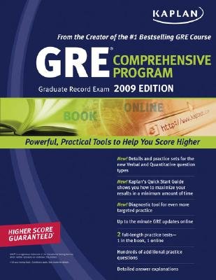 Kaplan GRE Exam Comprehensive Program [KAPLAN GRE EXAM COMPREHEN]