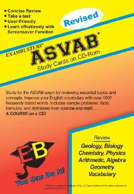 ASVAB Exambusters CD-ROM Study Cards: Test Prep Software on CD-ROM! [S-ASVAB EXAMBUSTERS CD-R C   D]