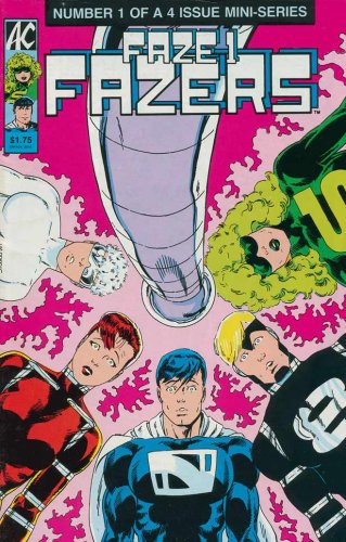FAZE ONE FAZERS #1-4, Vic Bridges Sketchbook complete series